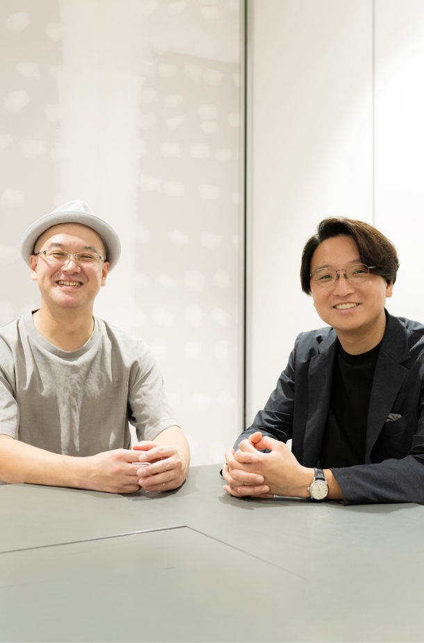 代表とセールスマネージャー